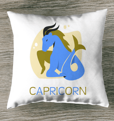 Capricorn Indoor Pillow | Zodiac Series 4 - Beyond T-shirts