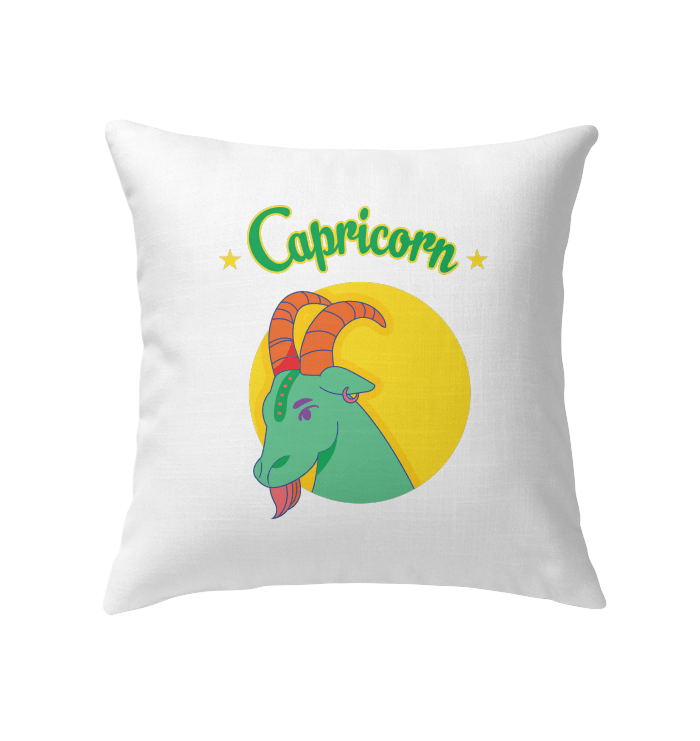 Capricorn Indoor Pillow | Zodiac Series 5 - Beyond T-shirts