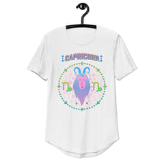 Capricorn Men's Curved Hem T-Shirt | Zodiac Series 1 - Beyond T-shirts
