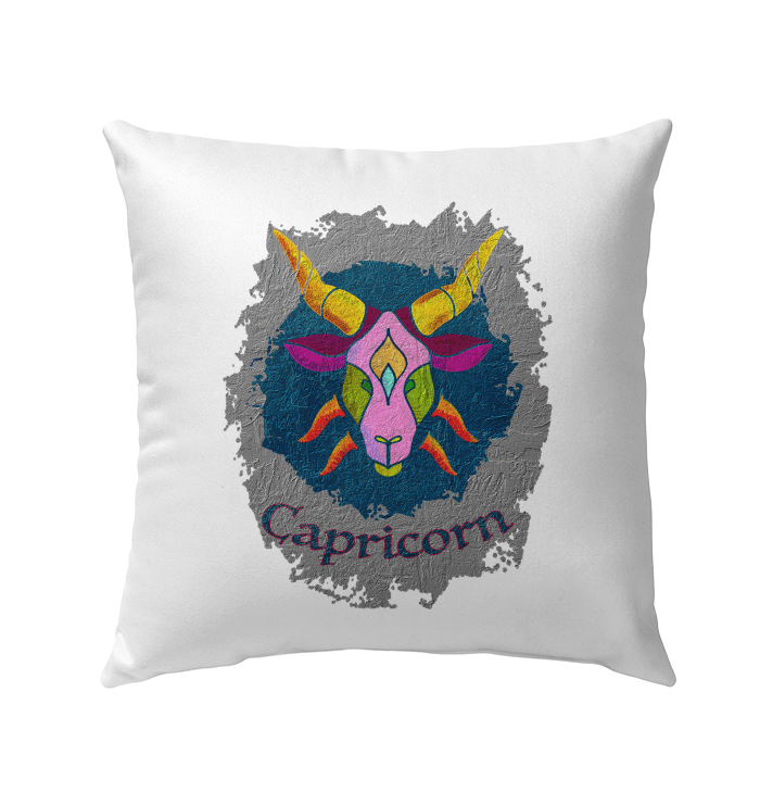 Capricorn Outdoor Pillow | Zodiac Series 11 - Beyond T-shirts