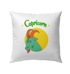 Capricorn Outdoor Pillow | Zodiac Series 5 - Beyond T-shirts