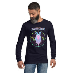 Capricorn Unisex Long Sleeve Tee | Zodiac Series 1 - Beyond T-shirts