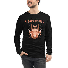 Capricorn Unisex Long Sleeve Tee | Zodiac Series 2 - Beyond T-shirts