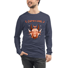 Capricorn Unisex Long Sleeve Tee | Zodiac Series 2 - Beyond T-shirts