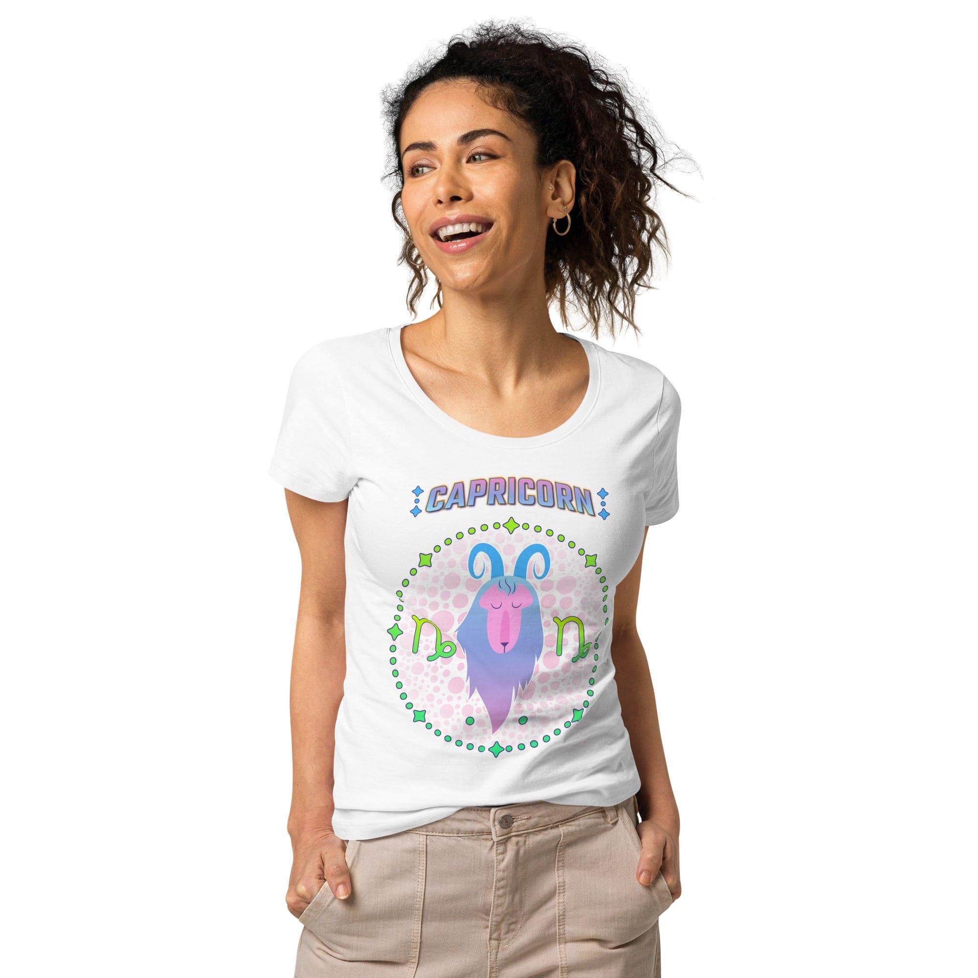 Capricorn Women’s Basic Organic T-Shirt | Zodiac Series 1 - Beyond T-shirts