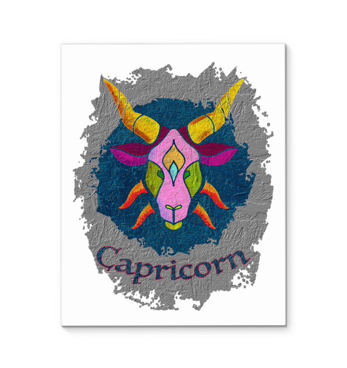 Capricorn Wrapped Canvas | Zodiac series 11 - Beyond T-shirts