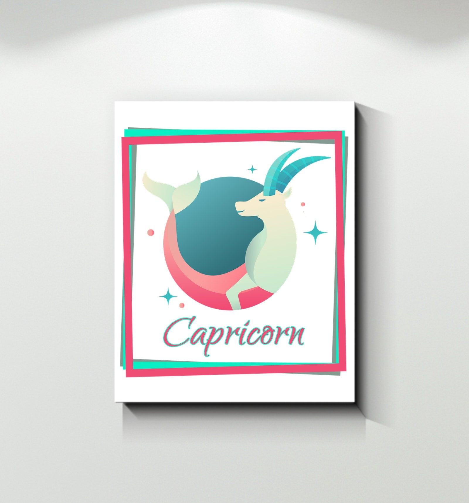Capricorn Wrapped Canvas | Zodiac series 3 - Beyond T-shirts