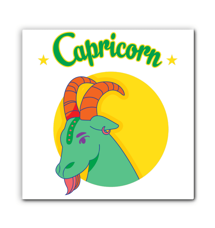 Capricorn Wrapped Canvas | Zodiac series 5 - Beyond T-shirts