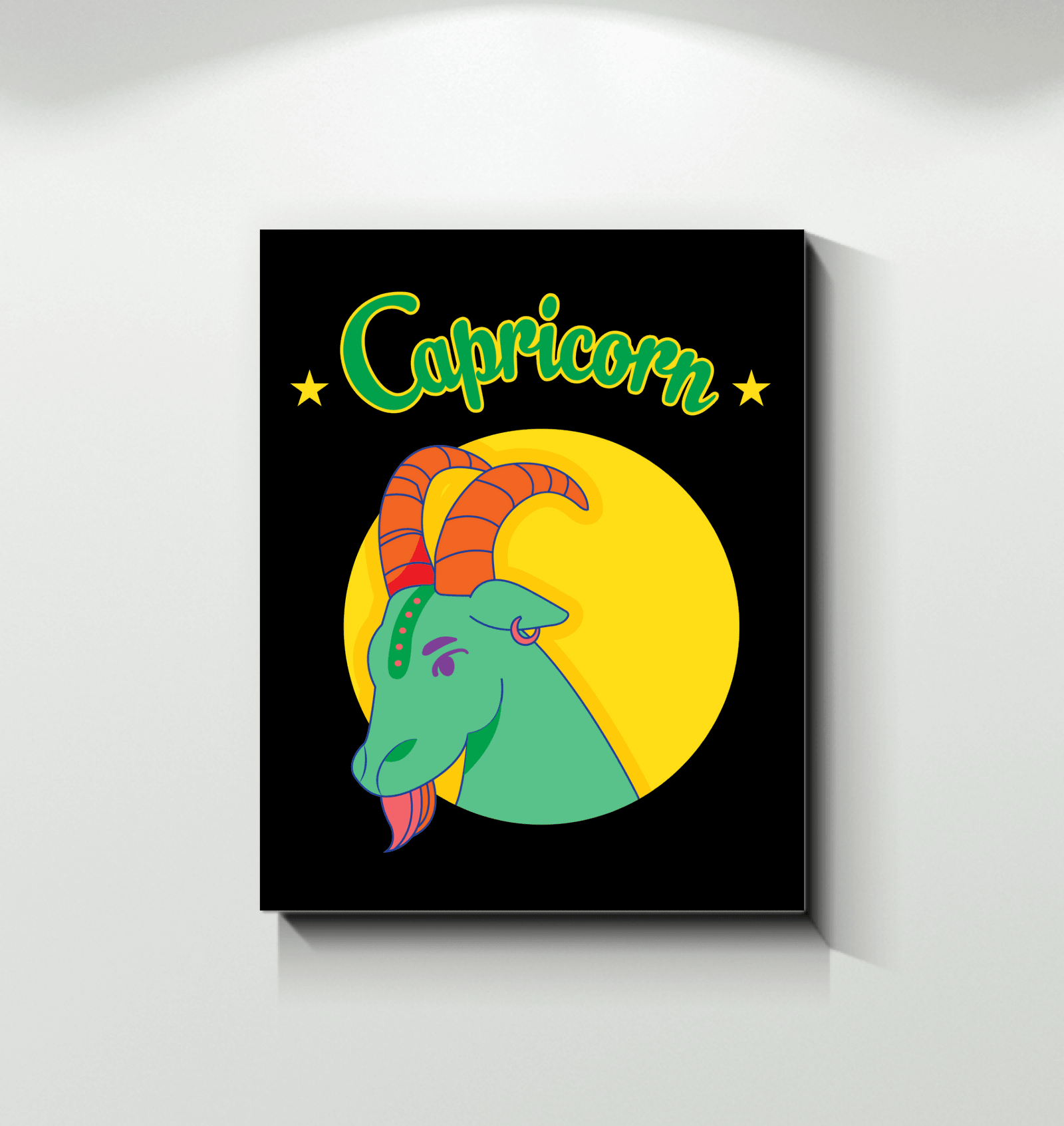 Capricorn Wrapped Canvas | Zodiac series 5 - Beyond T-shirts