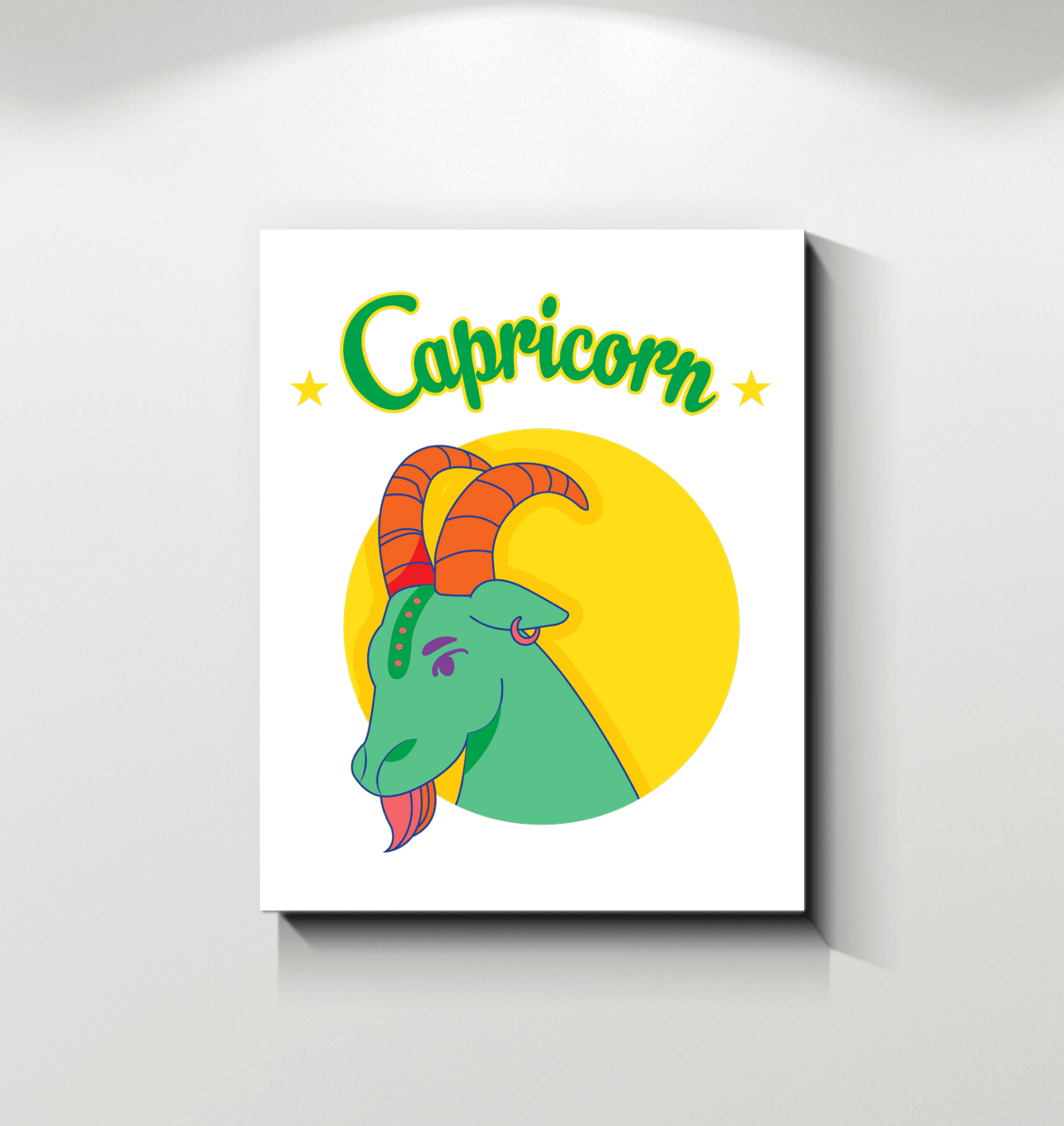 Capricorn Wrapped Canvas | Zodiac series 5 - Beyond T-shirts