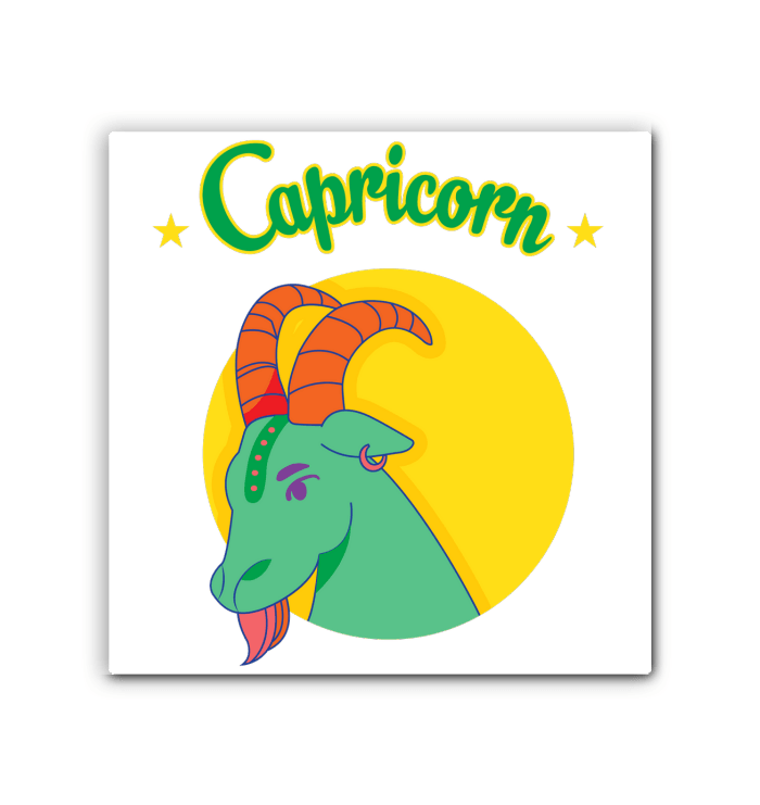 Capricorn Wrapped Canvas | Zodiac series 5 - Beyond T-shirts