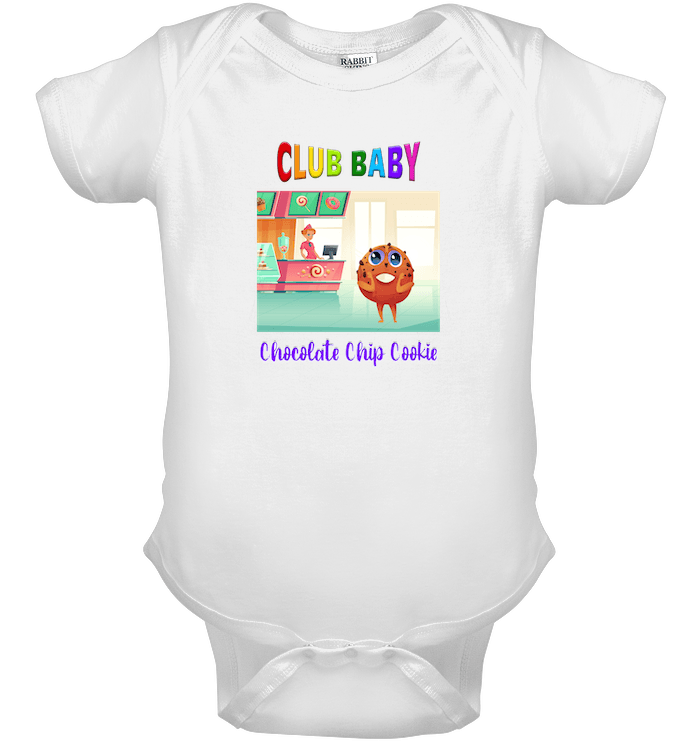 Chocolate Chip Cookie Baby Onesie | Club Baby - Beyond T-shirts