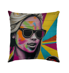 Connecting Through Music Magic Outdoor Pillow - Beyond T-shirts