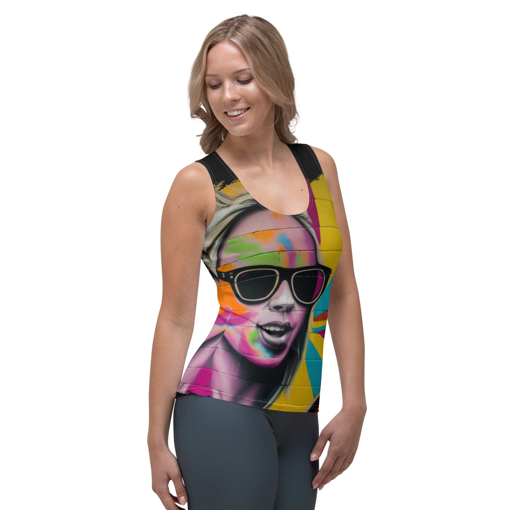 Connecting Through Music Magic Sublimation Cut & Sew Tank Top - Beyond T-shirts