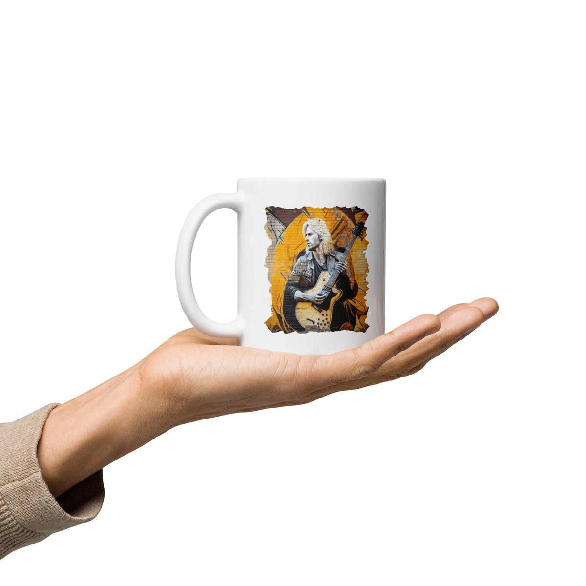 Creating Musical Alchemy White Glossy Mug - Beyond T-shirts