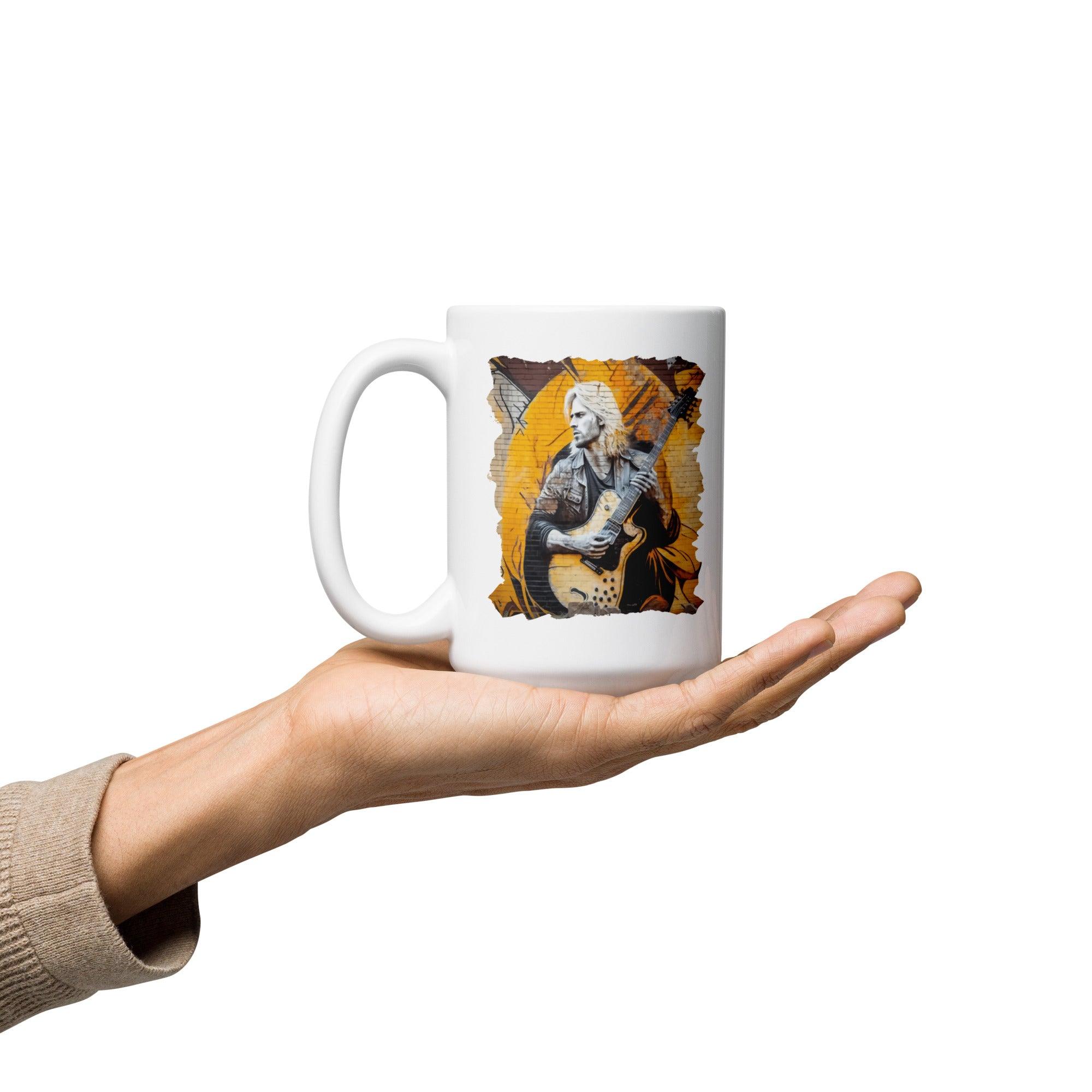 Creating Musical Alchemy White Glossy Mug - Beyond T-shirts