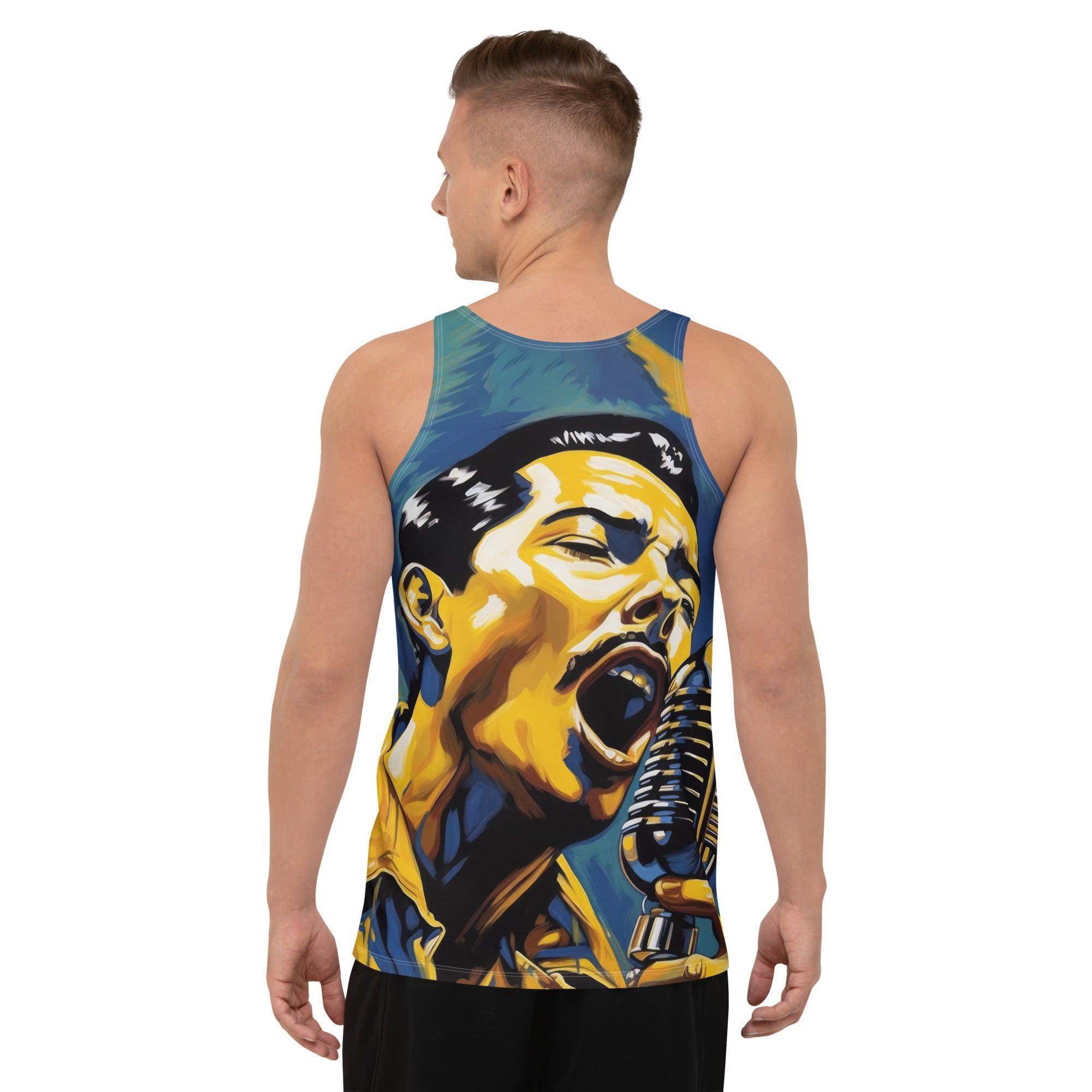 Unisex Tank Top with Inspirational Design