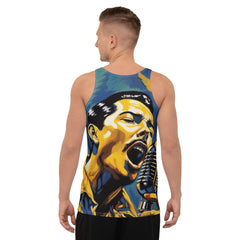 Unisex Tank Top with Inspirational Design