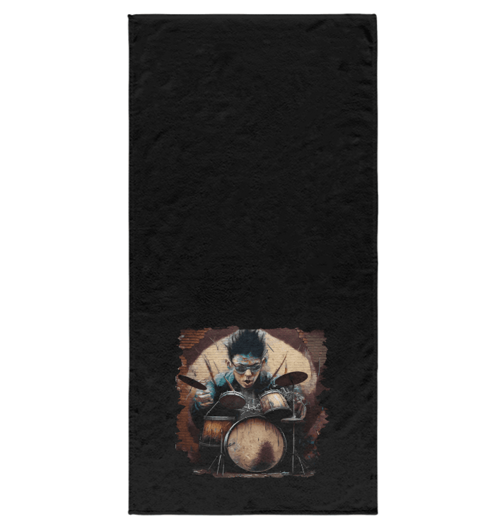 Dancing On The Drums Bath Towel - Beyond T-shirts