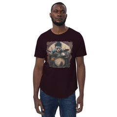 Dancing On The Drums Men's Curved Hem T-Shirt - Beyond T-shirts