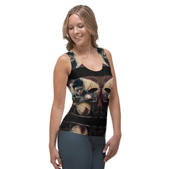 Dancing On The Drums Sublimation Cut & Sew Tank Top - Beyond T-shirts