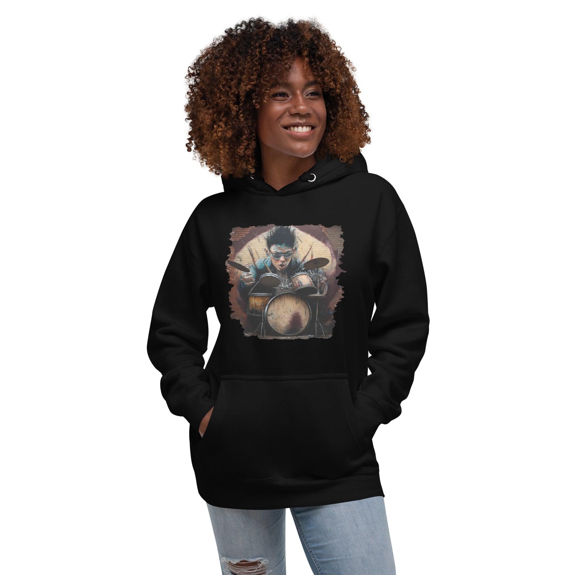 Dancing On The Drums Unisex Hoodie - Beyond T-shirts