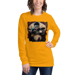 Dancing On The Drums Unisex Long Sleeve Tee - Beyond T-shirts