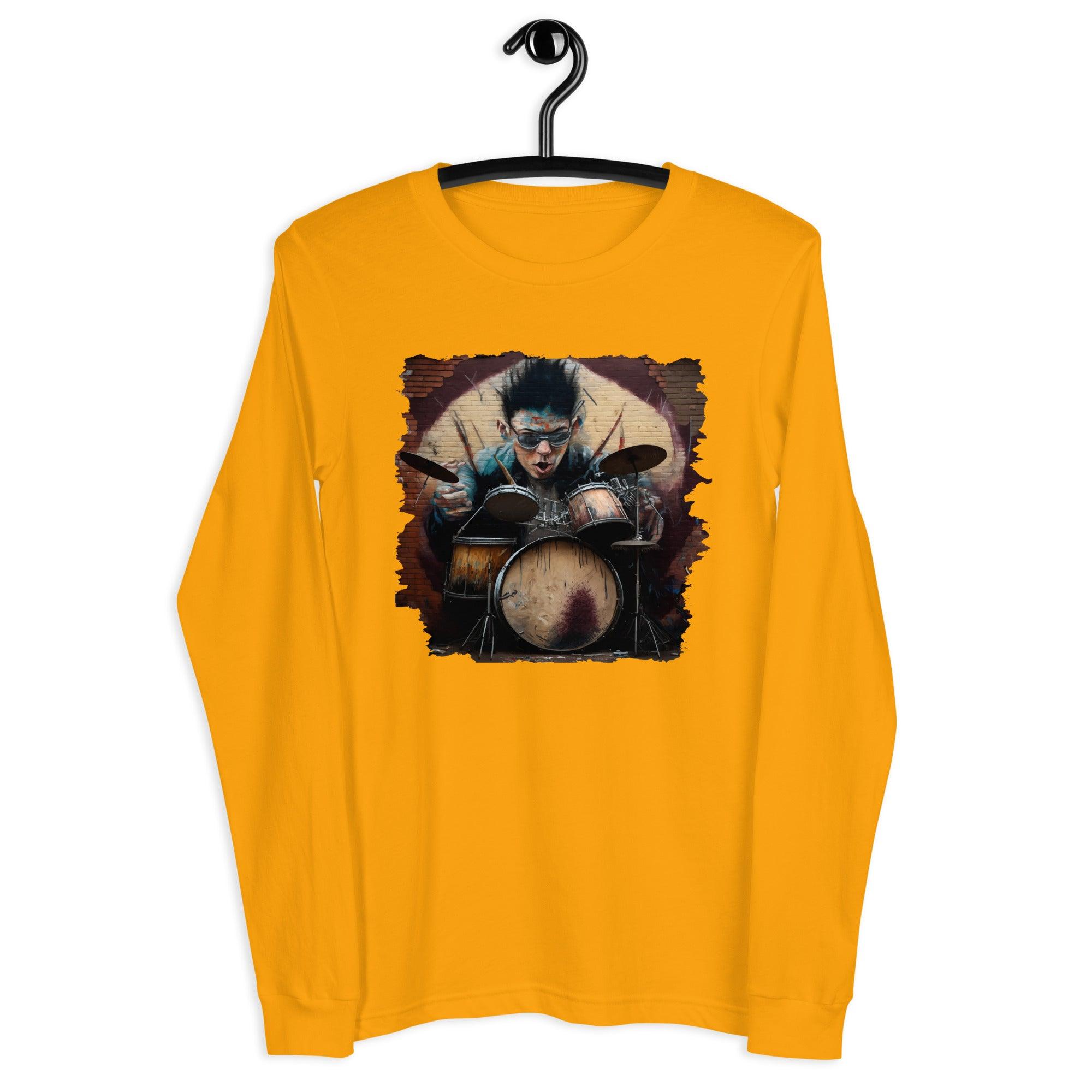 Dancing On The Drums Unisex Long Sleeve Tee - Beyond T-shirts