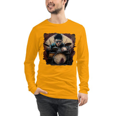 Dancing On The Drums Unisex Long Sleeve Tee - Beyond T-shirts