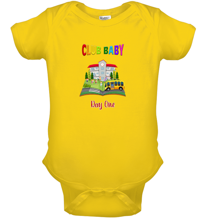 Day one Baby Onesie | Club Baby - Beyond T-shirts