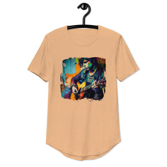 Dazzling The Crowd Men's Curved Hem T-Shirt - Beyond T-shirts