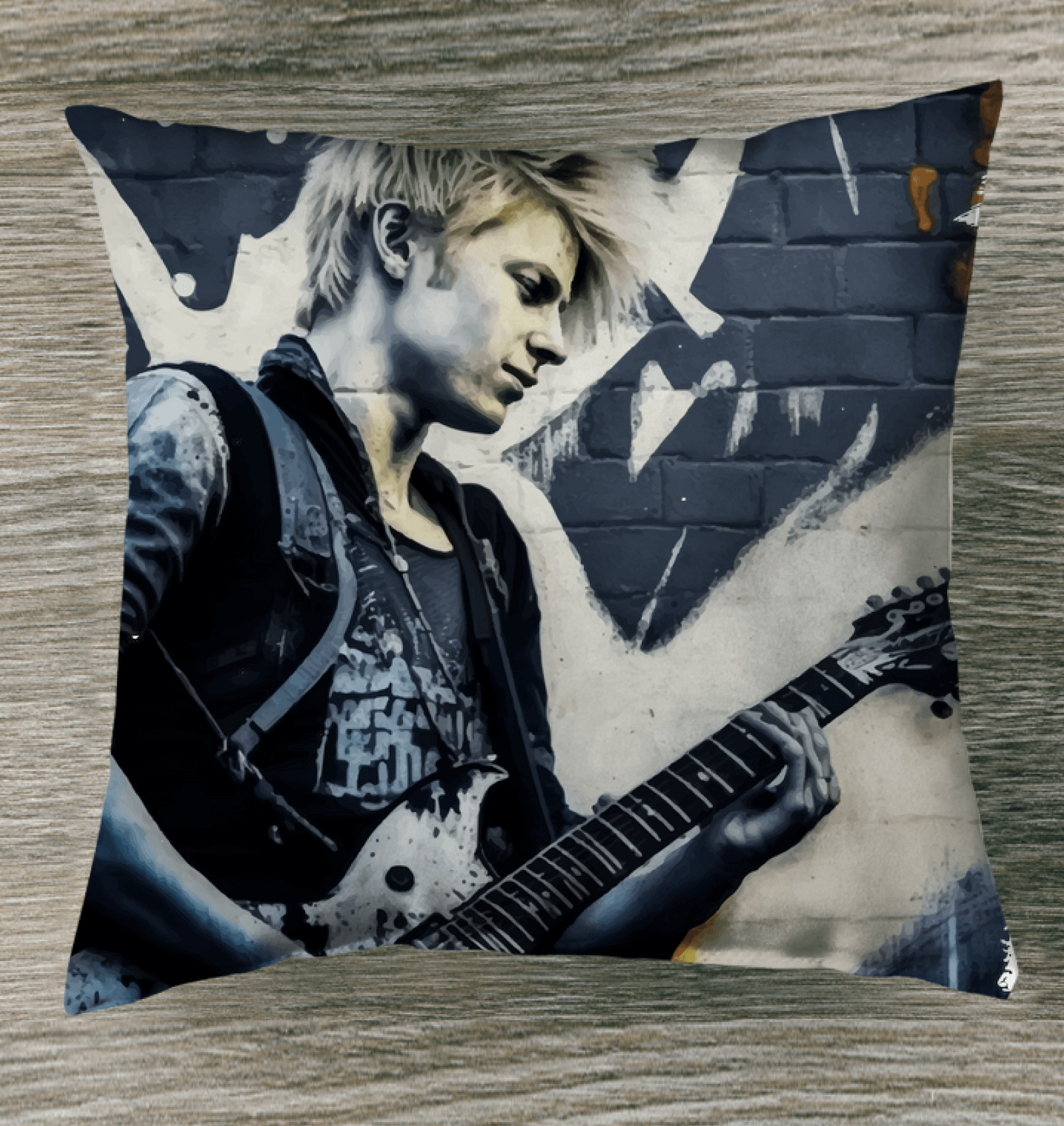 Dazzling The Crowd Outdoor Pillow - Beyond T-shirts