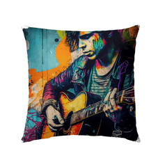 Dazzling The Crowd Outdoor Pillow - Beyond T-shirts