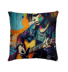 Dazzling The Crowd Outdoor Pillow - Beyond T-shirts