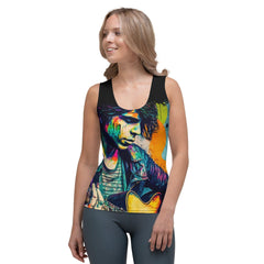 Dazzling The Crowd Sublimation Cut & Sew Tank Top - Beyond T-shirts