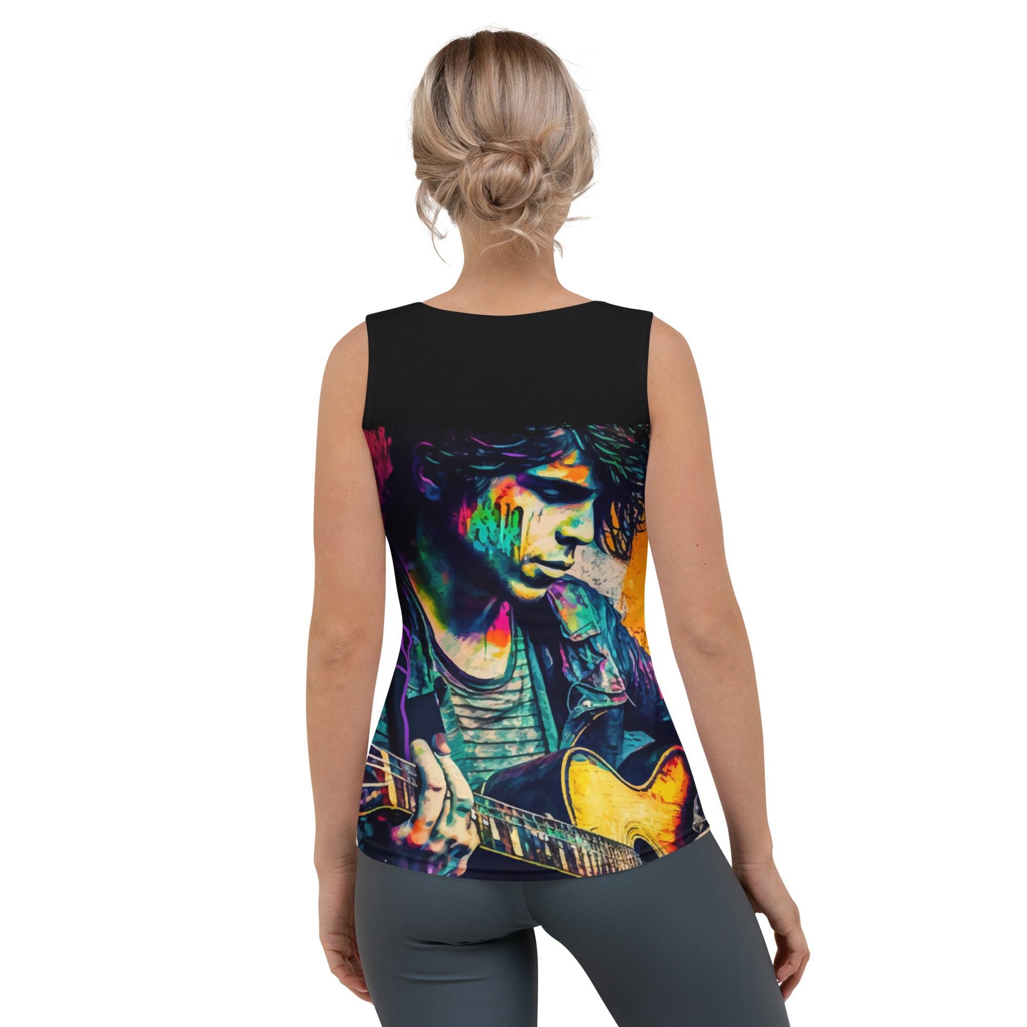 Dazzling The Crowd Sublimation Cut & Sew Tank Top - Beyond T-shirts