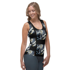 Dazzling The Crowd Sublimation Cut & Sew Tank Top - Beyond T-shirts