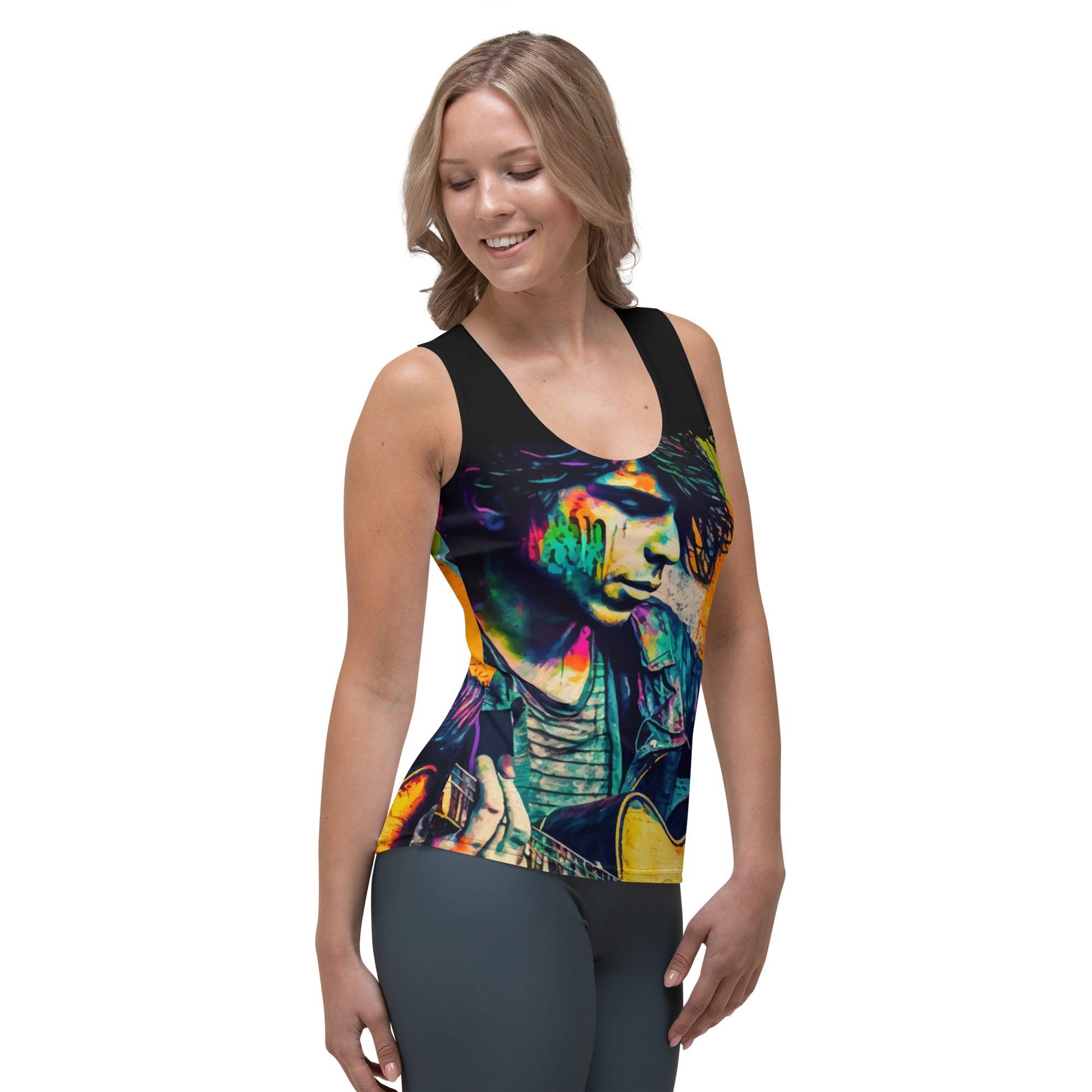 Dazzling The Crowd Sublimation Cut & Sew Tank Top - Beyond T-shirts