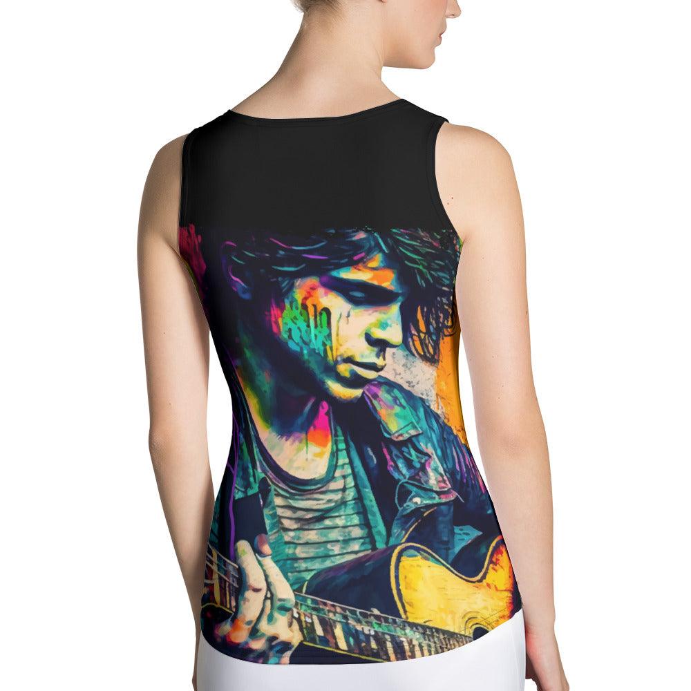 Dazzling The Crowd Sublimation Cut & Sew Tank Top - Beyond T-shirts