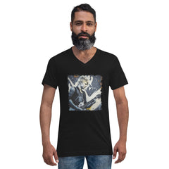 Dazzling The Crowd Unisex Short Sleeve V-Neck T-Shirt - Beyond T-shirts