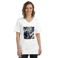 Dazzling The Crowd Unisex Short Sleeve V-Neck T-Shirt - Beyond T-shirts