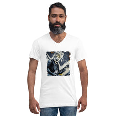 Dazzling The Crowd Unisex Short Sleeve V-Neck T-Shirt - Beyond T-shirts