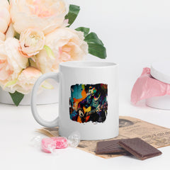 Dazzling The Crowd White glossy mug - Beyond T-shirts