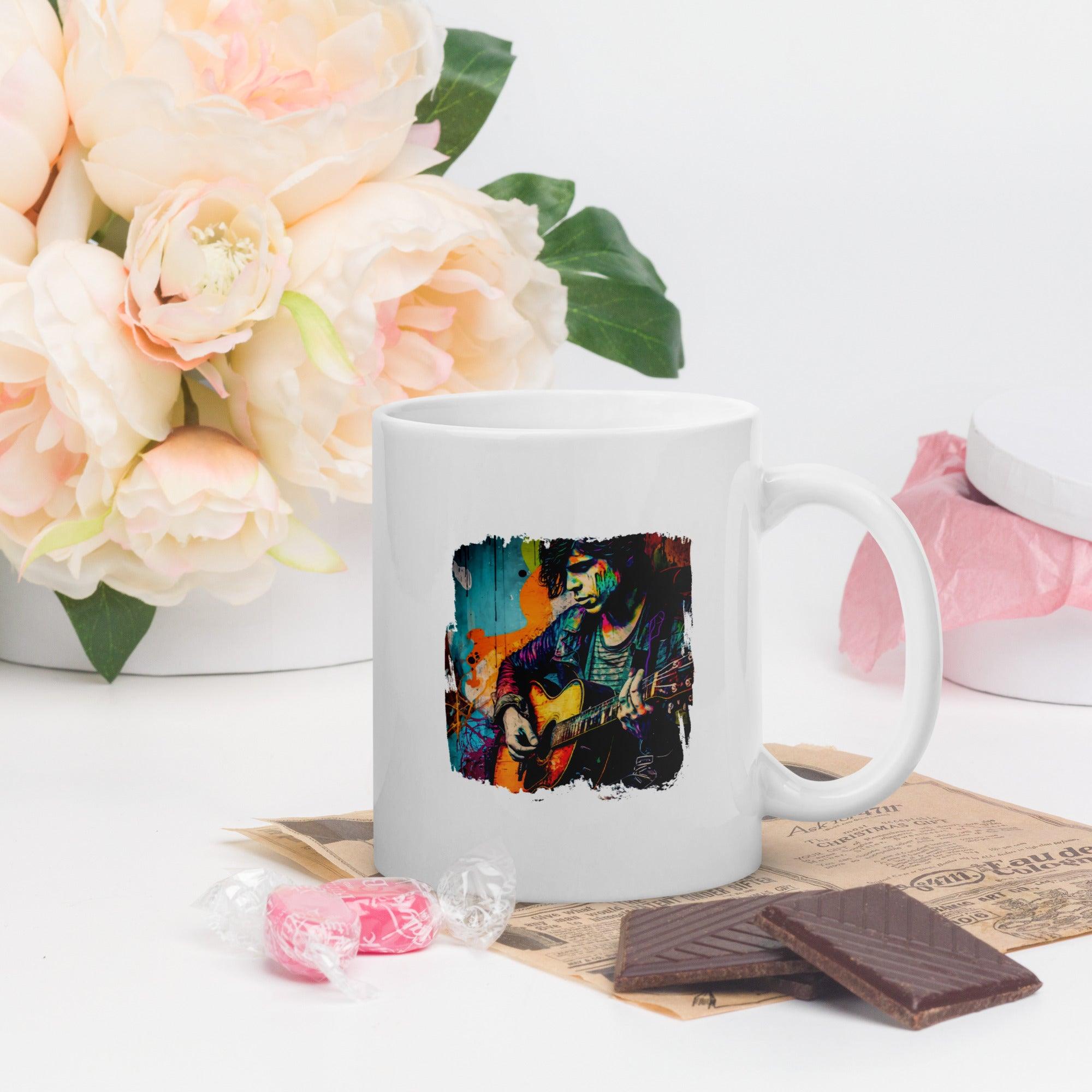 Dazzling The Crowd White glossy mug - Beyond T-shirts