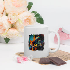 Dazzling The Crowd White glossy mug - Beyond T-shirts