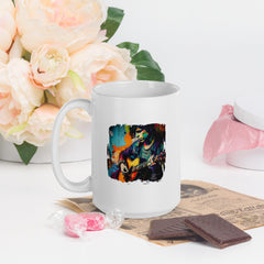 Dazzling The Crowd White glossy mug - Beyond T-shirts