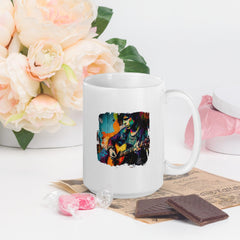 Dazzling The Crowd White glossy mug - Beyond T-shirts