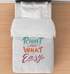 Do What Is Right Comforter Twin - Beyond T-shirts