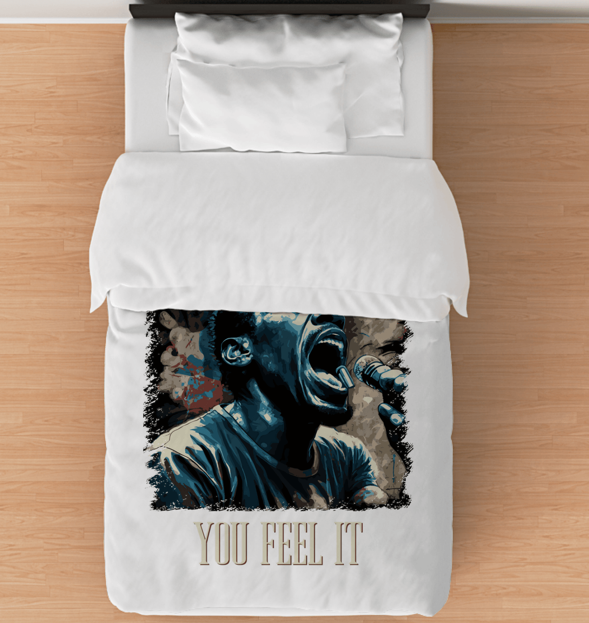 Don't Play The Blues Duvet Cover - Beyond T-shirts