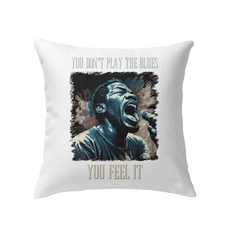 Don't Play The Blues Indoor Pillow - Beyond T-shirts